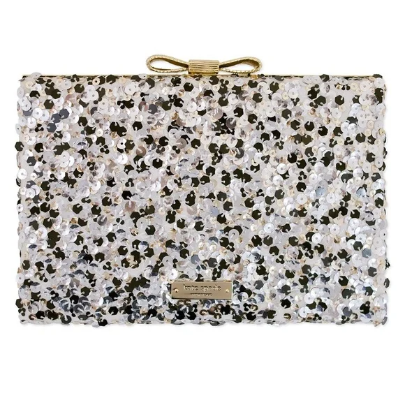KATE SPADE New York NWOT 'All that Glitters' Sequin Emanuelle shoulder bag - Picture 5 of 17